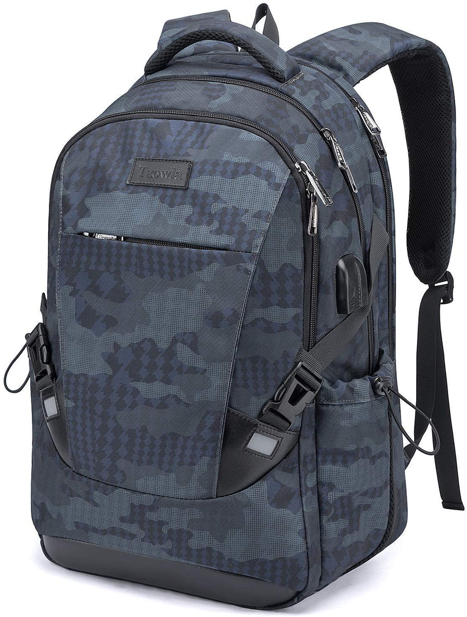 Tzowla Travel Laptop Backpack AntiTheft Water Resistant Business Back