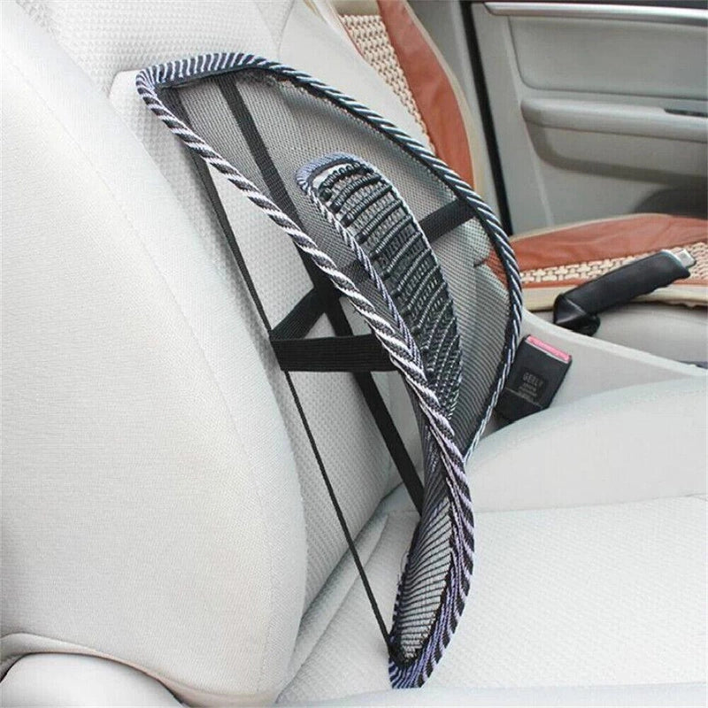 2x Mesh Lumbar Back Support for Office Home Car Seat Chair Truck Pillow Cushion