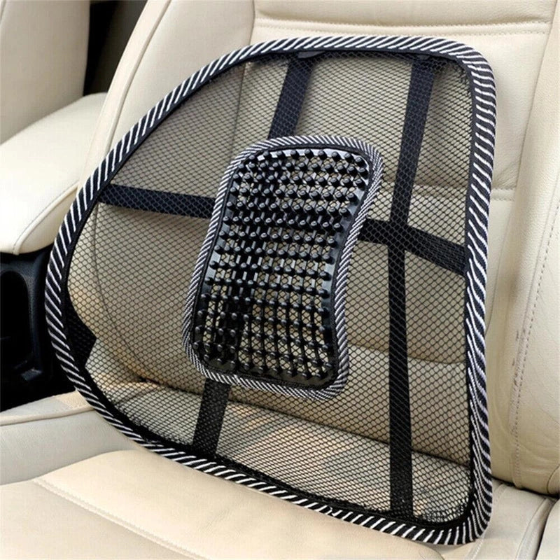 2x Mesh Lumbar Back Support for Office Home Car Seat Chair Truck Pillow Cushion