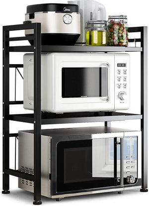 3Tier Microwave Oven Shelf Rack Kitchen Organiser Stand Holder Storage Cabinet