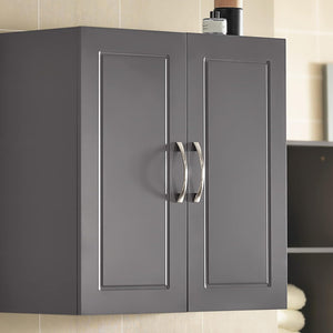 Wall Cabinet Kitchen Cabinet Bathroom Cabinet Storage Cabinet Gray