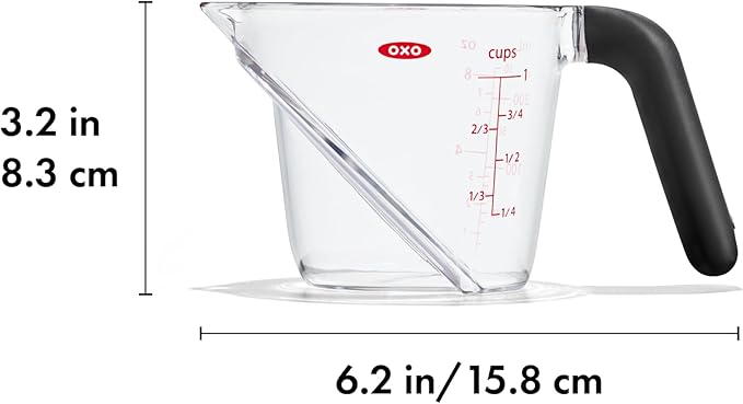 Good Grips Angled Measure Cup, 1 Cup / 250 ml Capacity