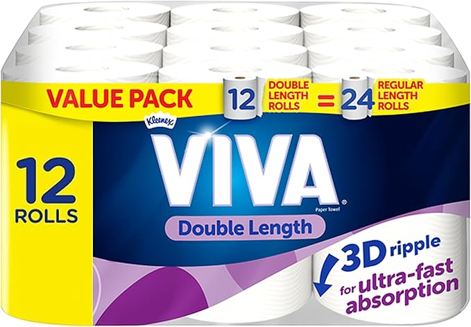 Paper Towel Double Length Paper Towels 12 Count