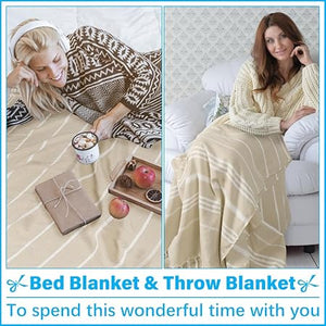 XXL Cotton Sandproof Towels Woven Extra Large Big Sand Free Giant Throw Thick Blankets Huge Quilt XL Picnic Camping Necessities Cloud for Adult Gifts Beige