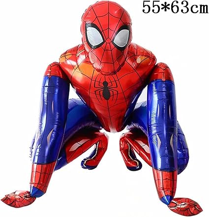 3D Birthday Decoration Balloon - Spider for Kids Party Supplies