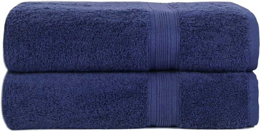 Trends Alley Bourgeois Luxury Bath Towels Set (Pack of 2)