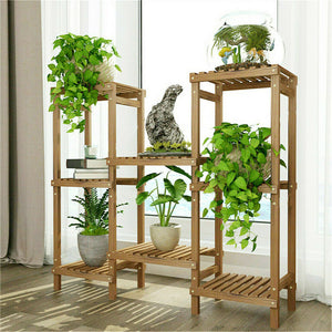Flexible Combination Tall Plant Flower Pot Stands Corner Plant Shelf Ladder Rack