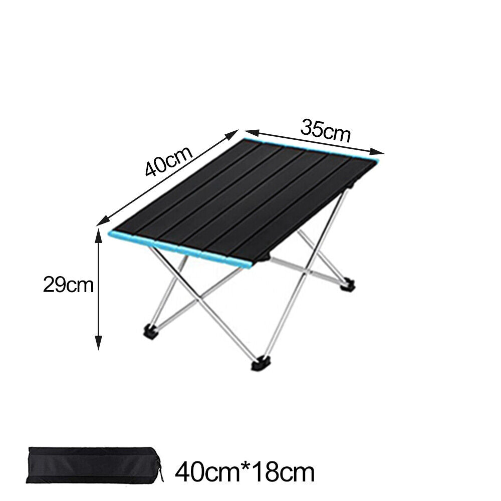 Outdoor Camping Table Folding Portable Aluminium BBQ Desk Picnic Tables Small