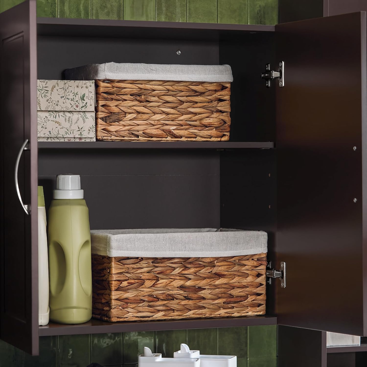 Wall Cabinet Kitchen Cabinet Bathroom Cabinet Storage Cabinet Gray