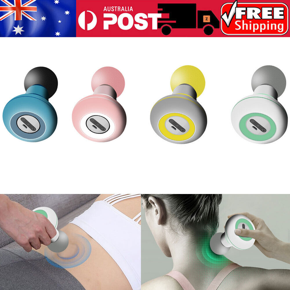 Portable Mini Massage Gun Handheld Massager Deep Tissue Muscle for Daily Relax