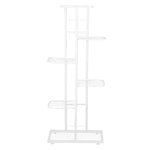 6 Tier Metal Flower Plant Pot Display Stand Rack Corner Shelf Indoor