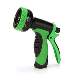 50 FT Black + Green  Garden Water Hose Pipe Car Wash Nozzle Gun Flexible Expandable