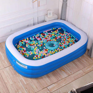 Layer Children Kids Adult Inflatable Swimming Pool Family Above-Ground Pools
