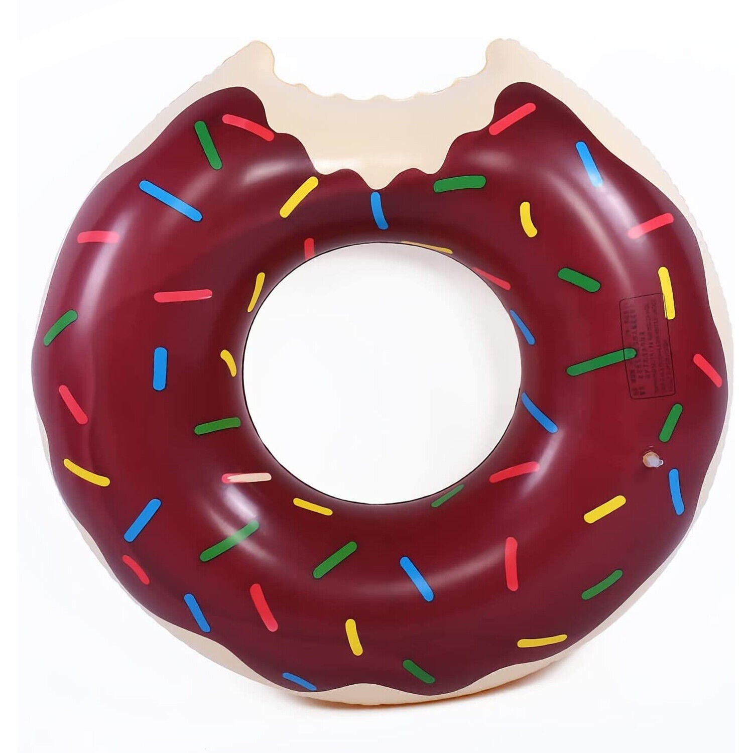 Coffee Donut Pool Float Raft Inflatable Ring Swimming Beach Lounge Bed