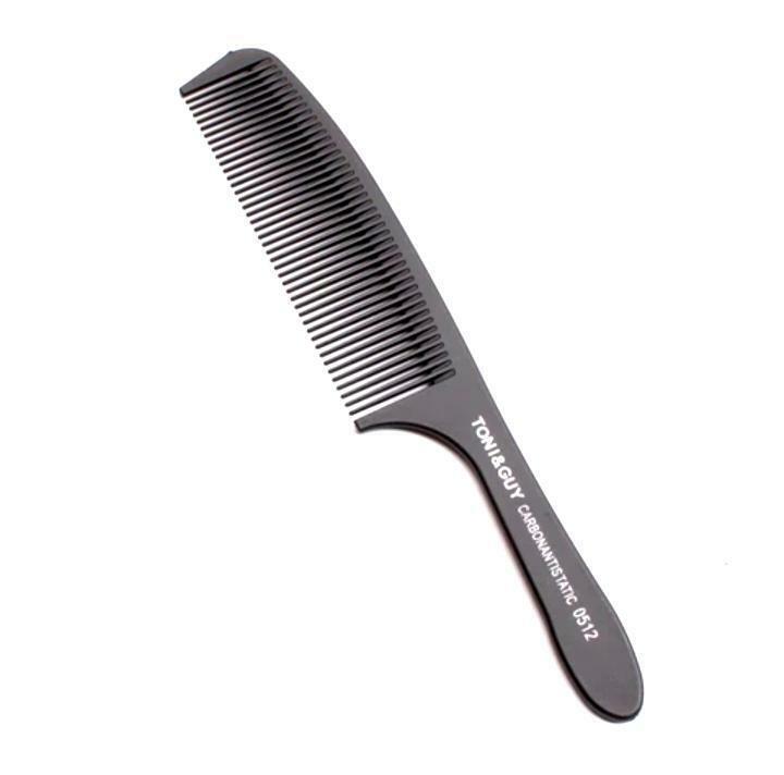 Barber Carbon Fibre Cutting Comb Salon Hair Sectioning Anti Static Spa