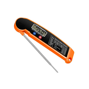 Orrange Foldable Digital Thermometer Probe Temperature Kitchen Cooking Food BBQ Meat Jam
