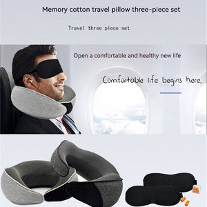 Black Neck Travel Pillow, Wander Plus Travel Pillow