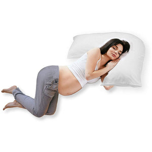 V Shape Maternity Nursing Pregnancy Support Pillow Cotton