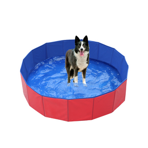 Portable Pet Swimming Pool Kids Dog Cat Washing Bathtub Outdoor Bathing Foldable