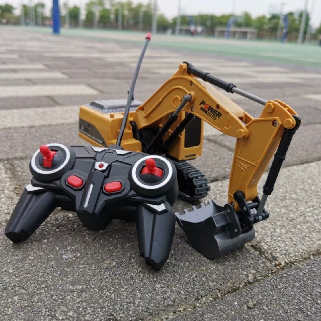 Remote Control Excavator RC Digger Construction Truck Vehicle RC Toys for Kids