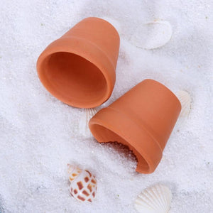 10cs Mini Clay Ceramic Terracotta Flower Plants Pots Craft Wedding Favor.