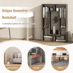 7-Cube Bookshelf Storage Display Shelf Cabinet Modern Open Bookcase