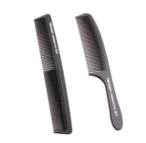 Barber Carbon Fibre Cutting Comb Salon Hair Sectioning Anti Static Spa