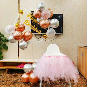 165cmx75cm Circle Balloon Arch Frame Balloons Stand Holder Kit Wedding Column AU