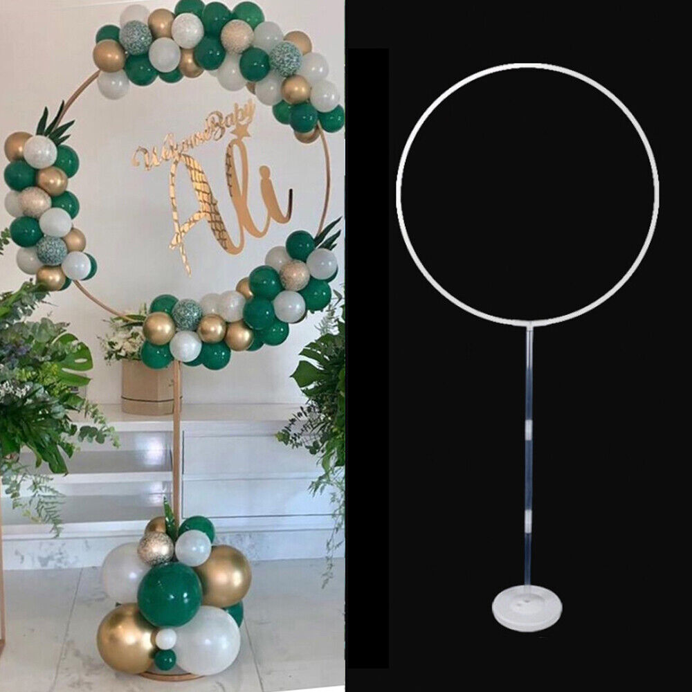 165cmx75cm Circle Balloon Arch Frame Balloons Stand Holder Kit Wedding Column AU