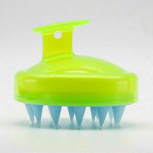 Silicone Scalp Shampoo Massage Brush Shower Washing Massager Head Hair Comb