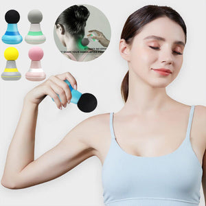 Portable Mini Massage Gun Handheld Massager Deep Tissue Muscle for Daily Relax