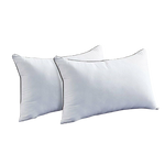 2x Luxury KING SIZE Microfibre Pillow 51x91cm Altern to Feather