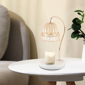 Aromatherapy Melting Wax Lamp Peony Night Light Table Candle Warmer Lamp