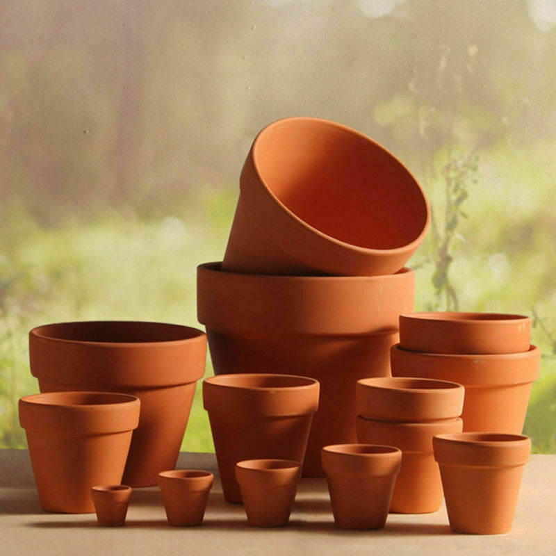 10cs Mini Clay Ceramic Terracotta Flower Plants Pots Craft Wedding Favor.