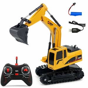 Remote Control Excavator RC Digger Construction Truck Vehicle RC Toys for Kids