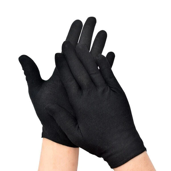 BLACK DISPOSABLE POWDER FREE NITRILE GLOVES FOOD INDUSTRIAL MEDICAL PROTECTION 100 PCS