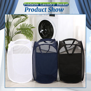 Large Foldable Laundry Washing Clothes Storage Bag Hamper Basket Bin Organiser