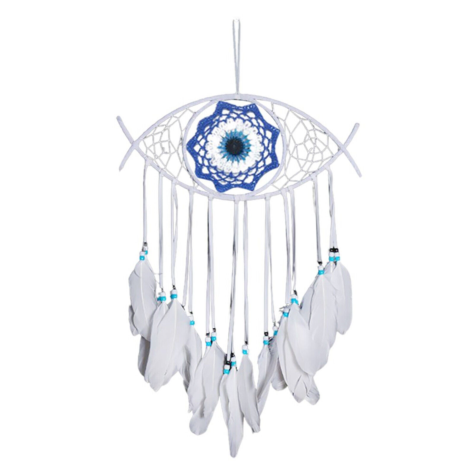 Dream Catchers - Handmade Wall Hanging Evil Eye Dream Catcher Feather Crafts