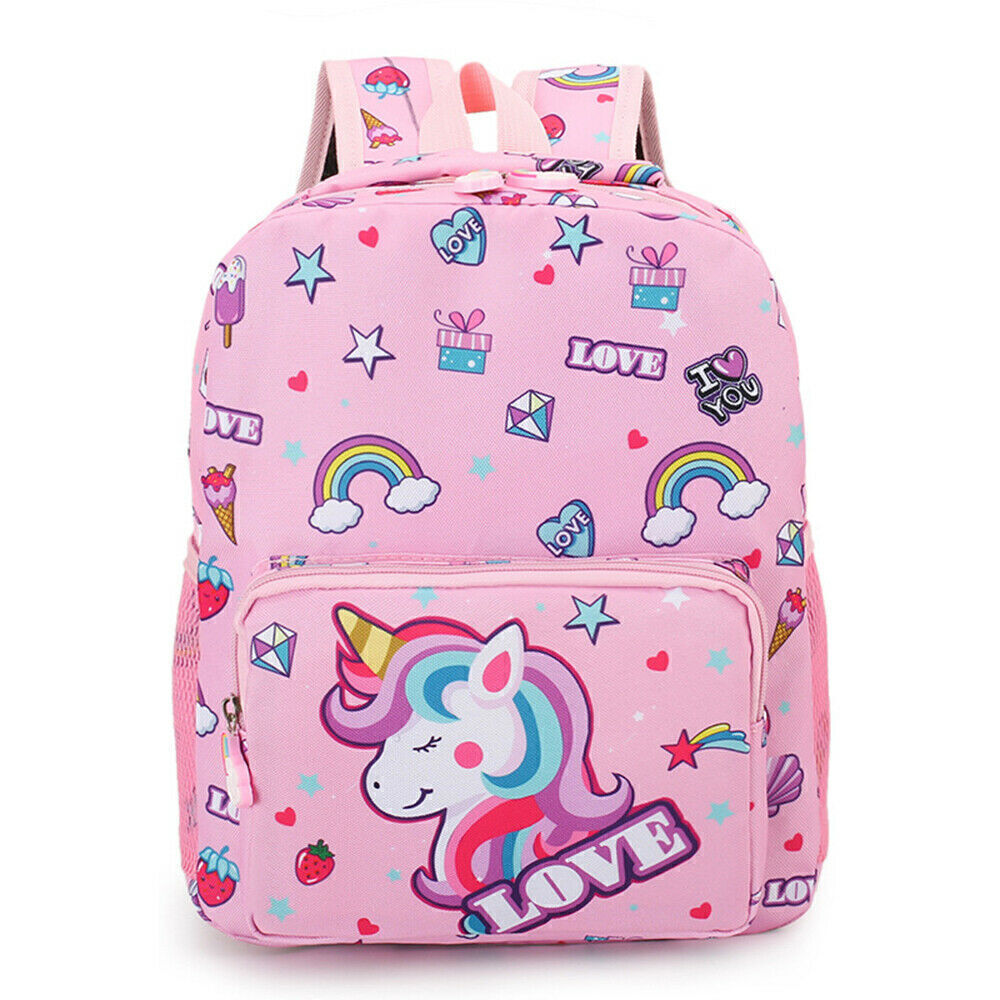 B Kids Children Unicorn Backpack Rucksack Girls Boys School Bags Kindergarten Bags