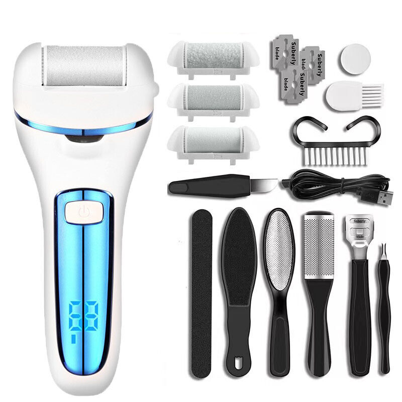 Electric Care Pedicure Foot File Hard Dead Skin Callus Remover Foot Grinder Kit