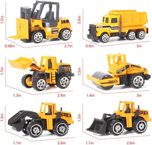 Construction Toy Vehicle Cars Model Trucks, Transporter Truck Excavator