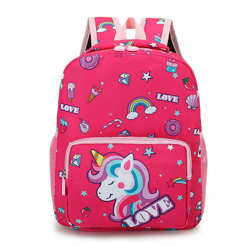 C Kids Children Unicorn Backpack Rucksack Girls Boys School Bags Kindergarten Bags