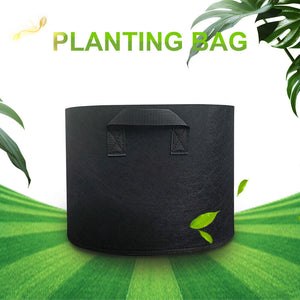 7 Gallon Pack of 10 Fabric Grow Pots Breathable Planter  Gallon Bags