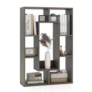 7-Cube Bookshelf Storage Display Shelf Cabinet Modern Open Bookcase