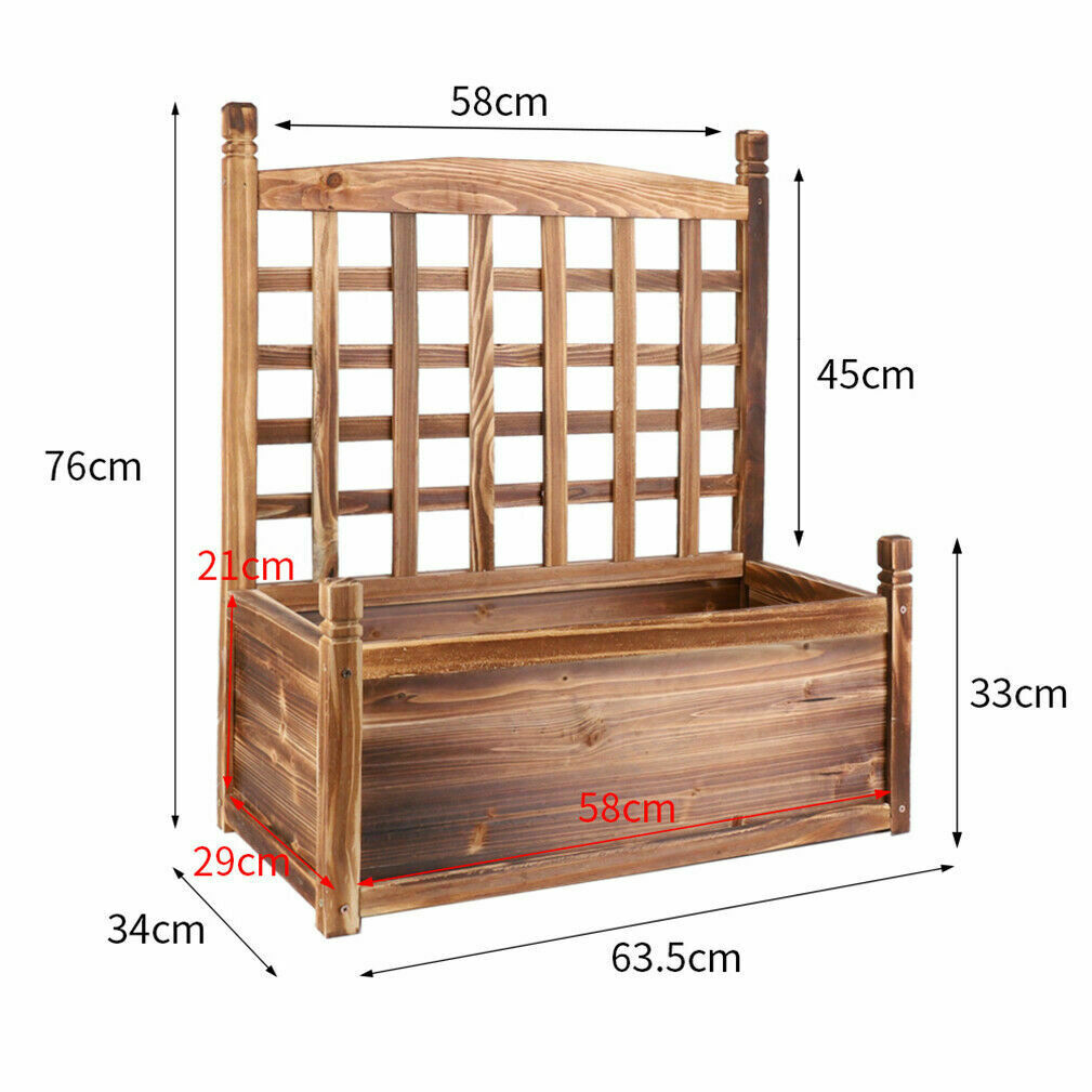 Wooden Raised Elevated Garden Bed Planter Box Kit