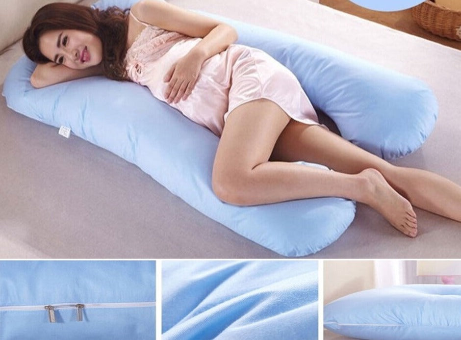 U-shape Maternity Pregnancy Pillow Nursing Sleeping For Body Feeding Support