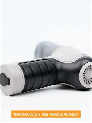 GRAY 12000PA Handheld Cordless Vacuum Cleaner Home & Car Dust Blower Mini Air Duster