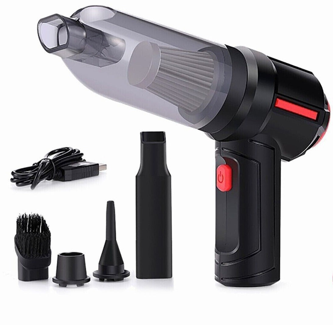 3 in 1 Handheld Vacuum Cleaner Cordless Home Car Dust Air Duster