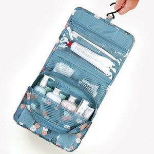 Travel Cosmetic Makeup Bag Storage Large Bag Hanging Toiletry Case  Organizer