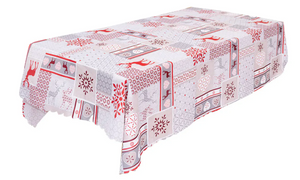 Table Cloth Creative Dustproof Christmas Printed Tear Resistance Rectangle